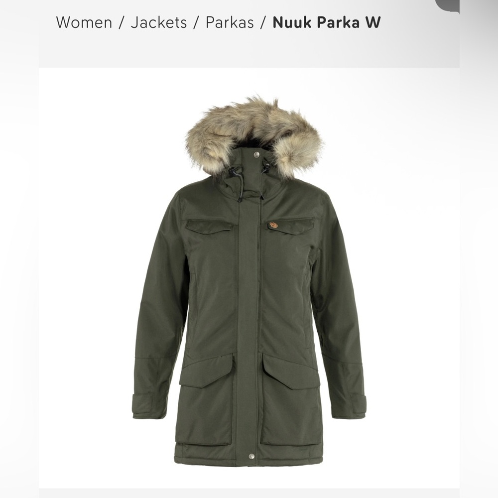 Fjallraven Dark Green Utility Jacket